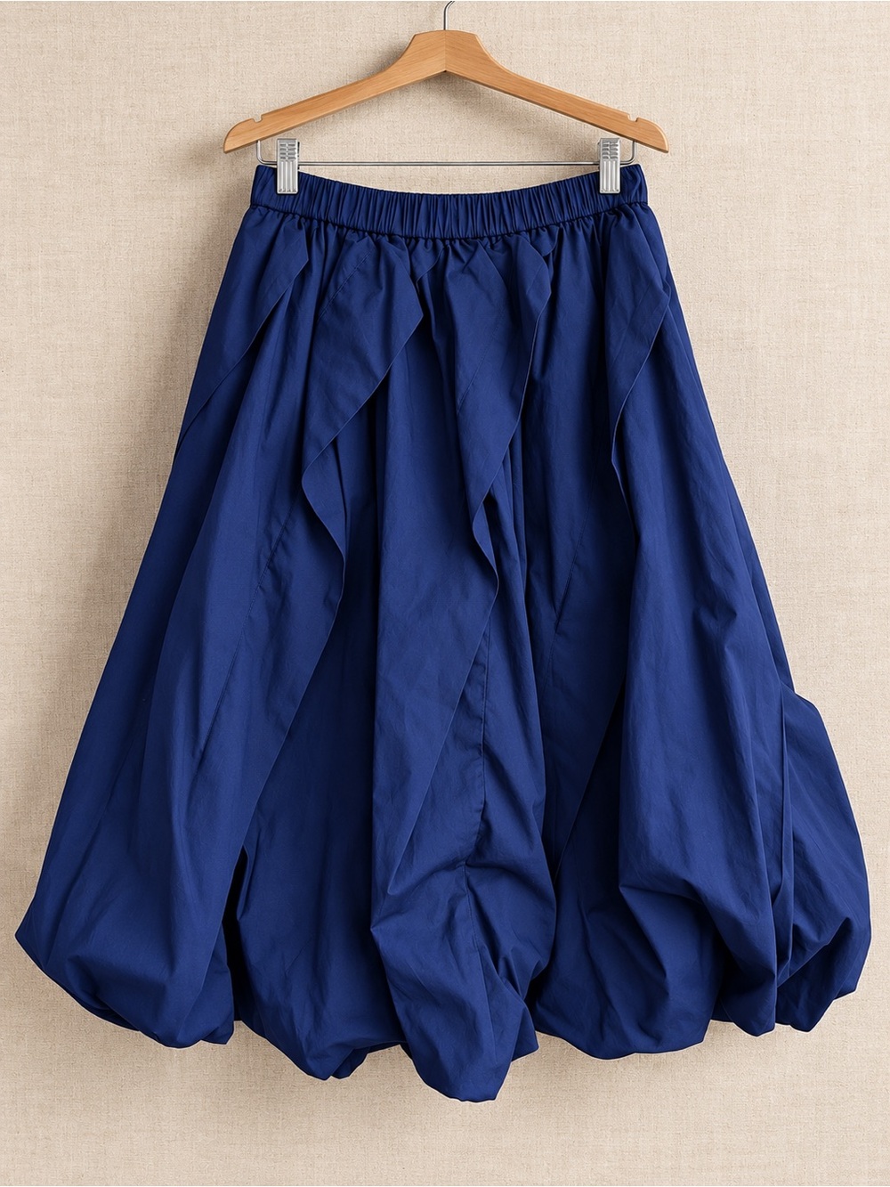 UNIQLO x MARNI NWT Navy Balloon Bubble Skirt Sculptural Avant Garde Size S